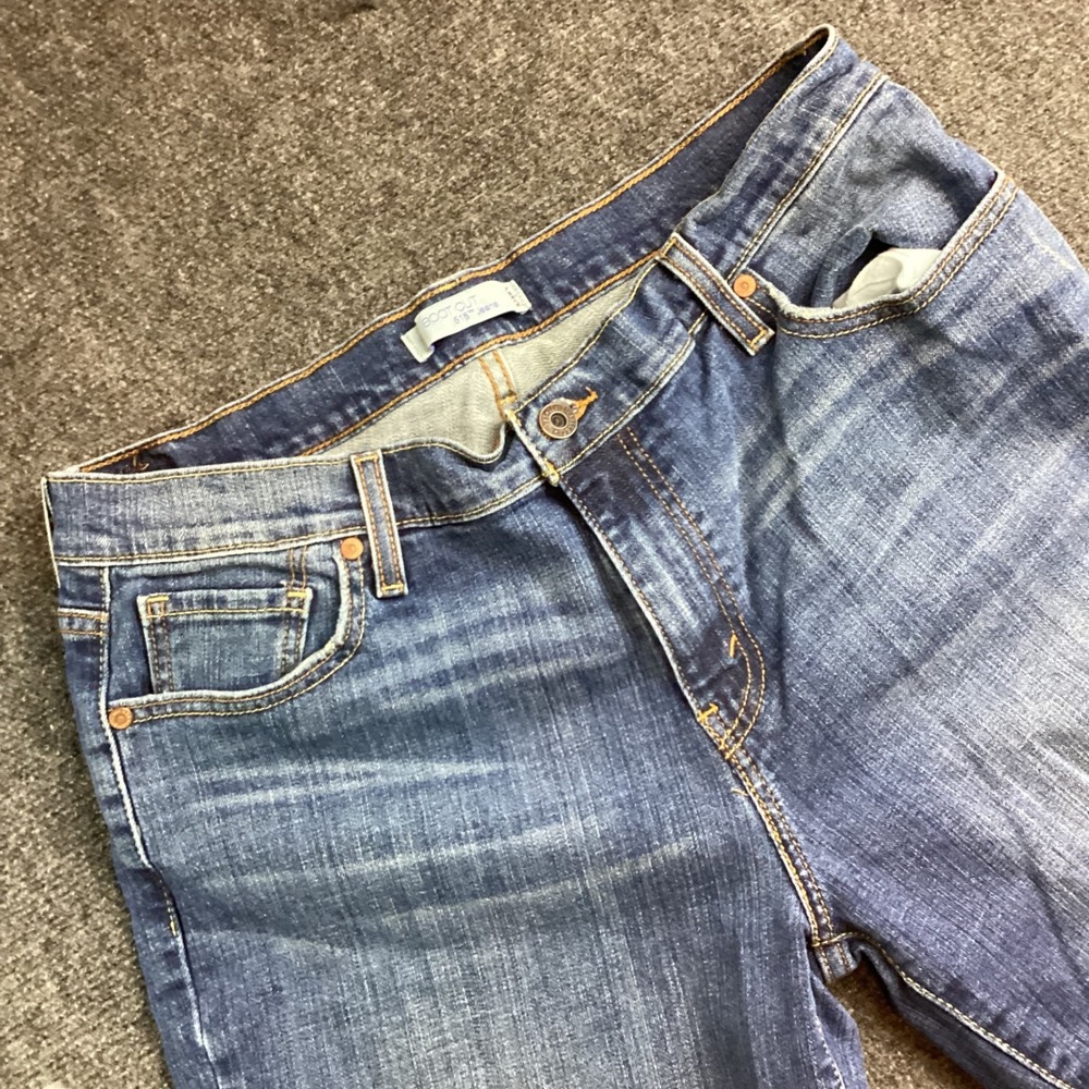 Levis 515 Bootcut Jeans Womens 14 L/C Medium Wash Stretch Denim Md Rise Blue 244